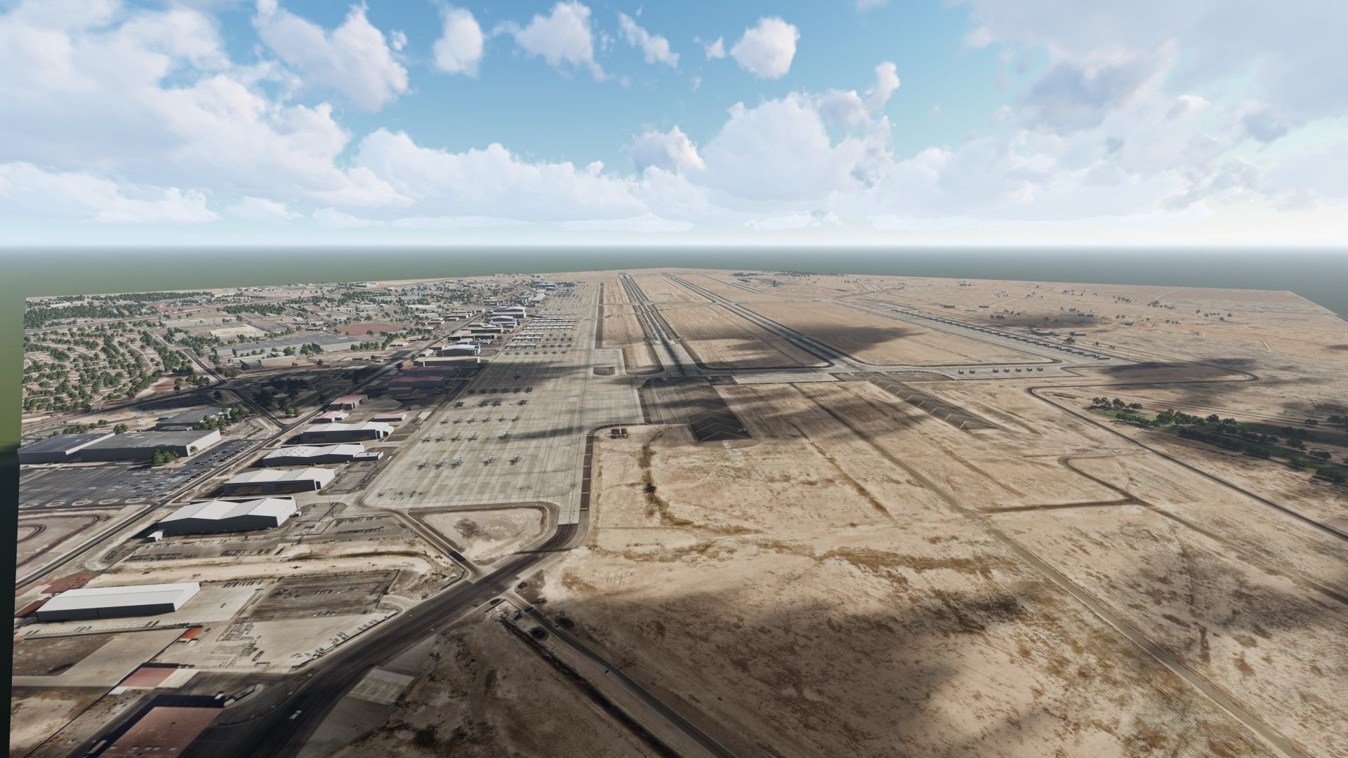 Nellis Air Force Base 3D model_2