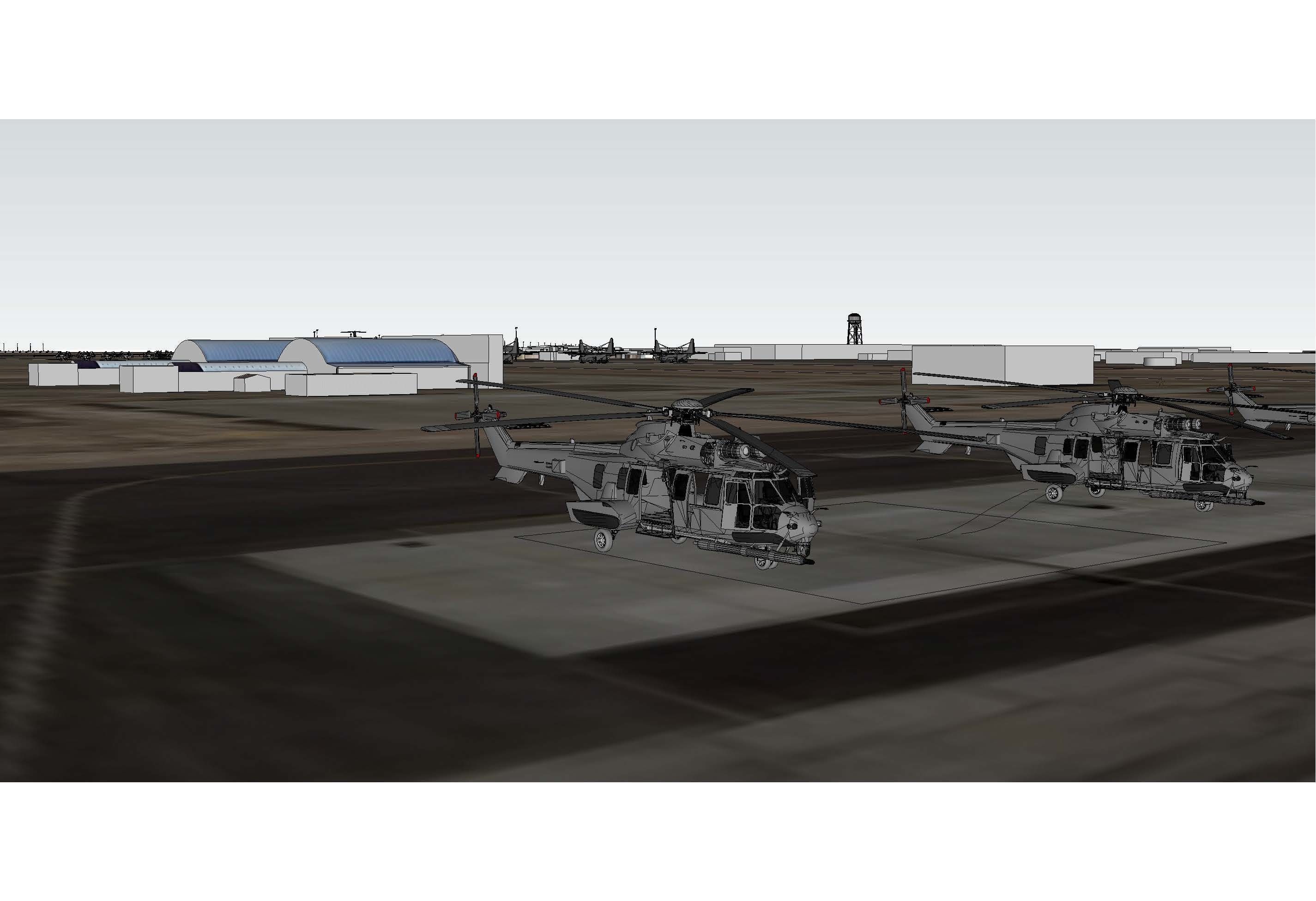 Nellis Air Force Base 3D model_25