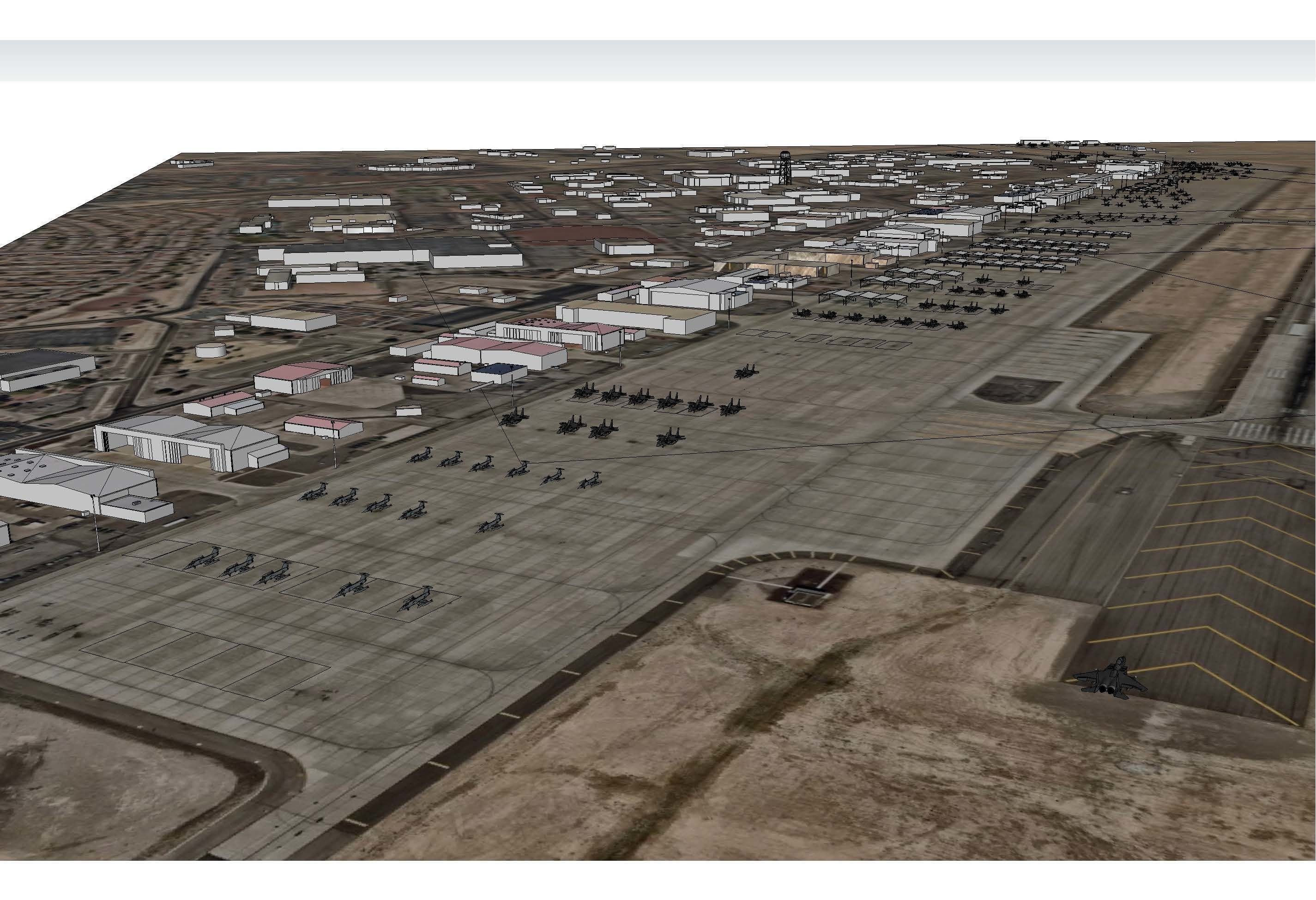 Nellis Air Force Base 3D model_27