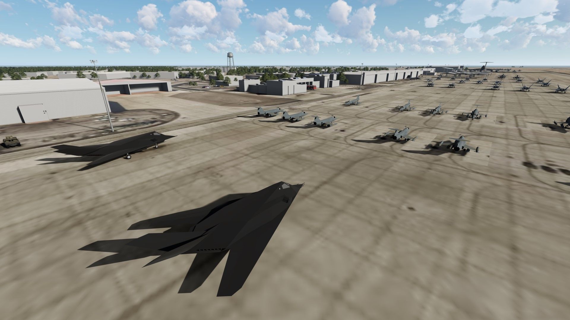 Nellis Air Force Base 3D model_8