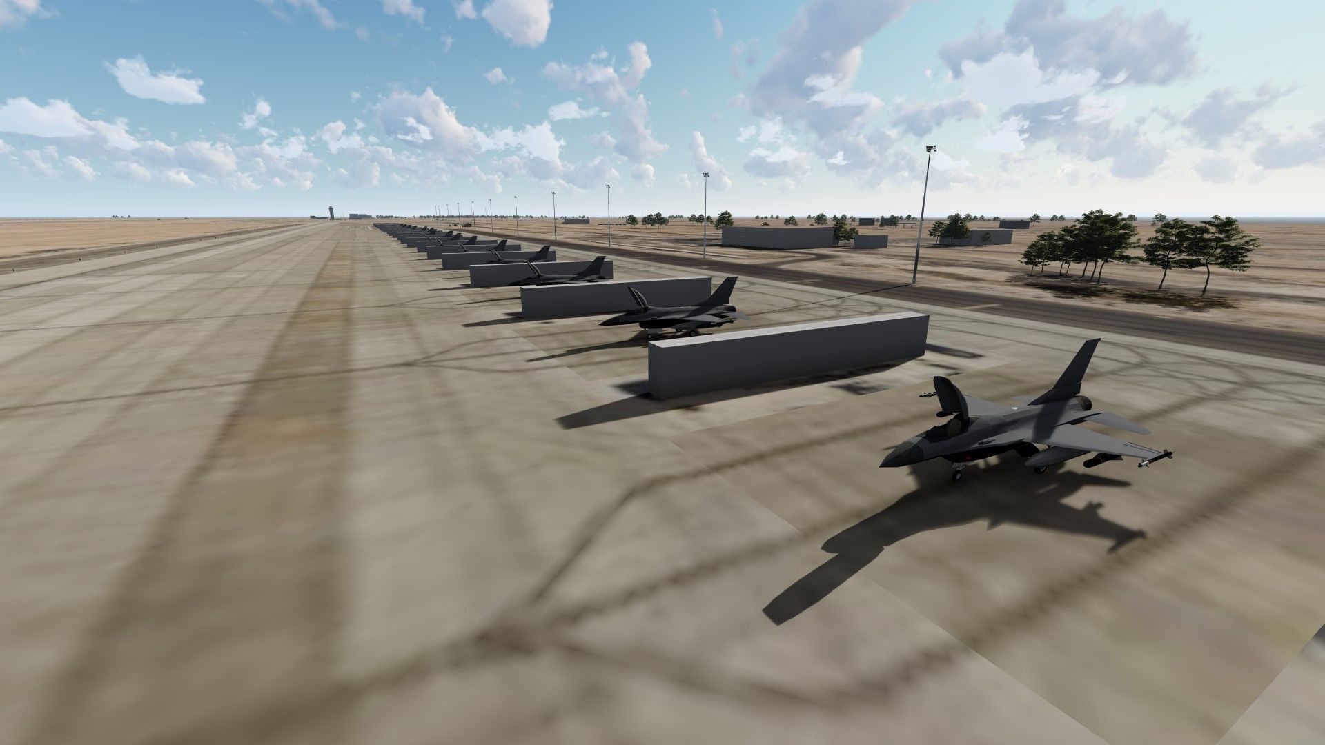 Nellis Air Force Base 3D model_9