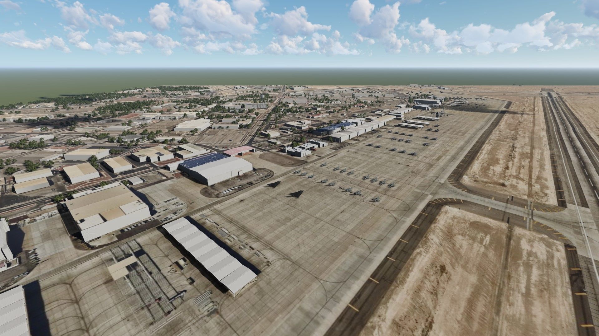 Nellis Air Force Base 3D model_3