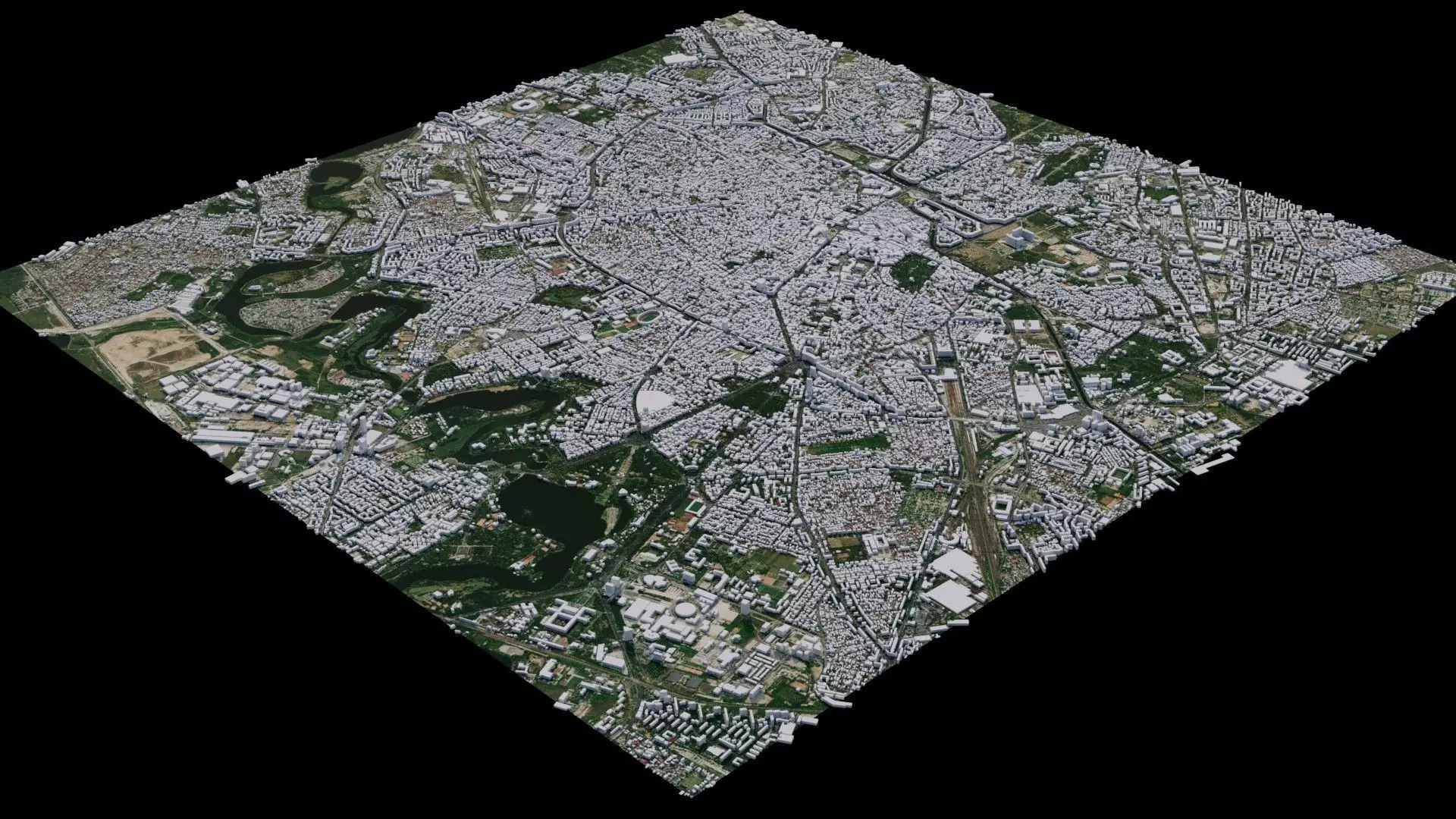 Bucharest - Romania 3D model