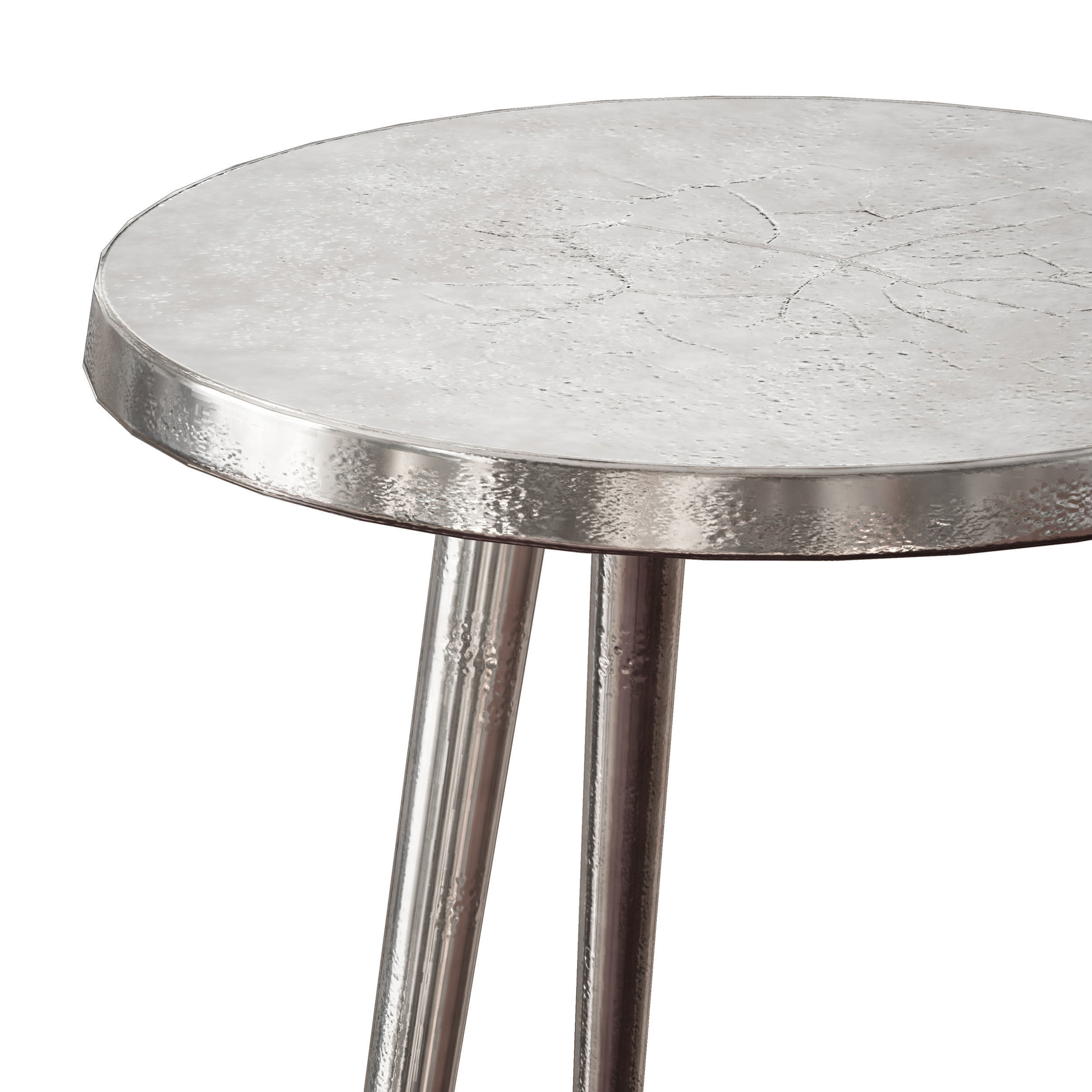 Spears End Table Crate and Barrel 3D model_8