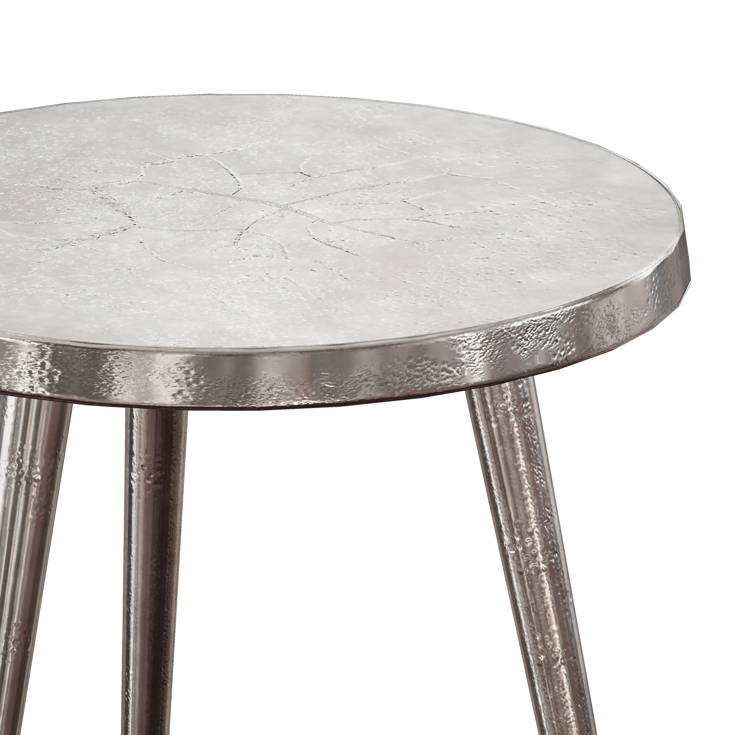 Spears End Table Crate and Barrel 3D model_9