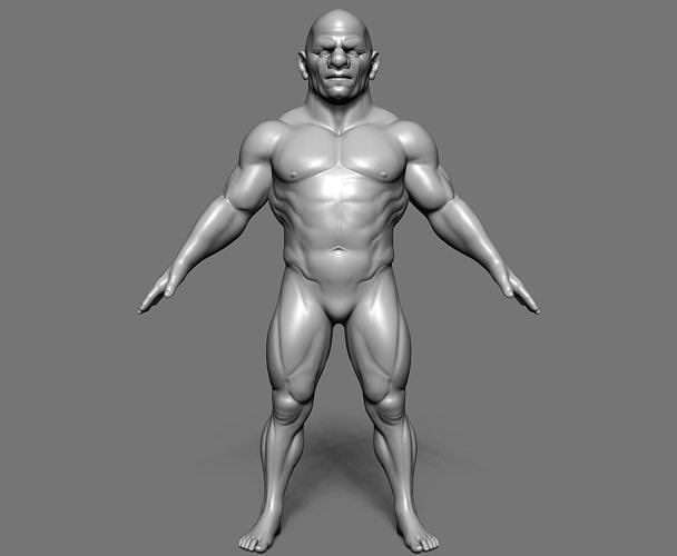 dwarf base 3D model
