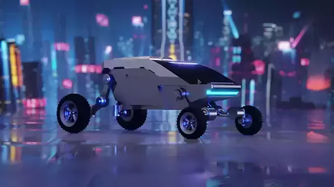 SCI-FI OFFROADER 3D model