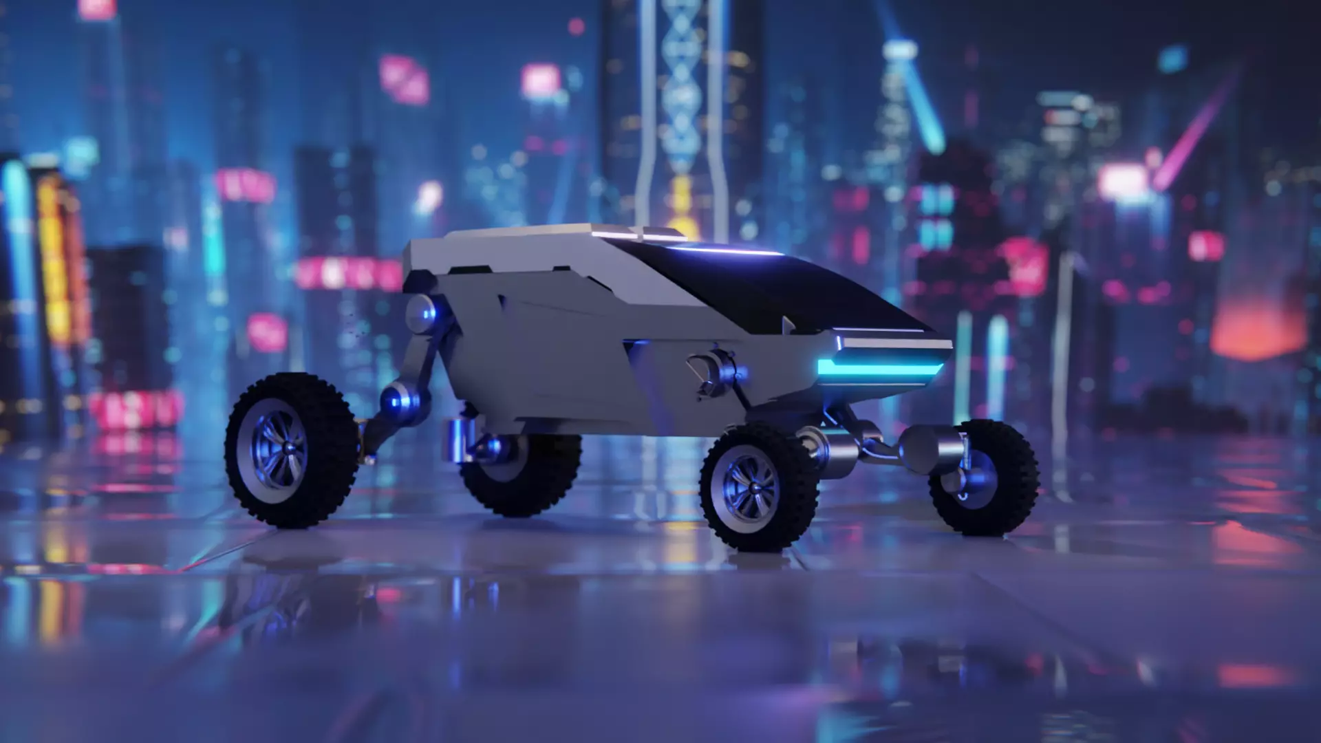 SCI-FI OFFROADER 3D model_0