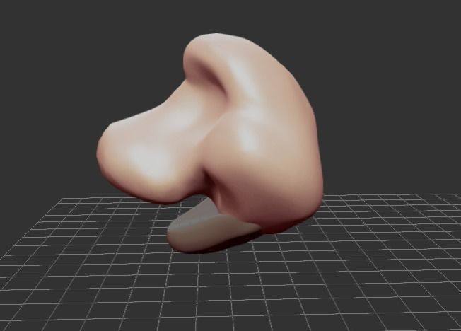 Dutch Angle Dragon FURSUIT head MOVEABLE JAW furry  3D print model_2