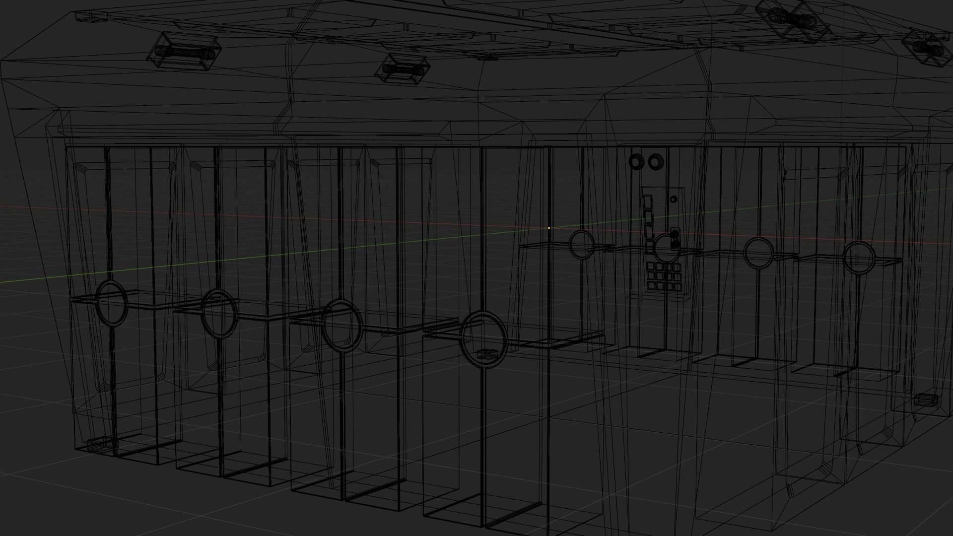 Imperial Cargo Container Set Low-poly 3D model_9