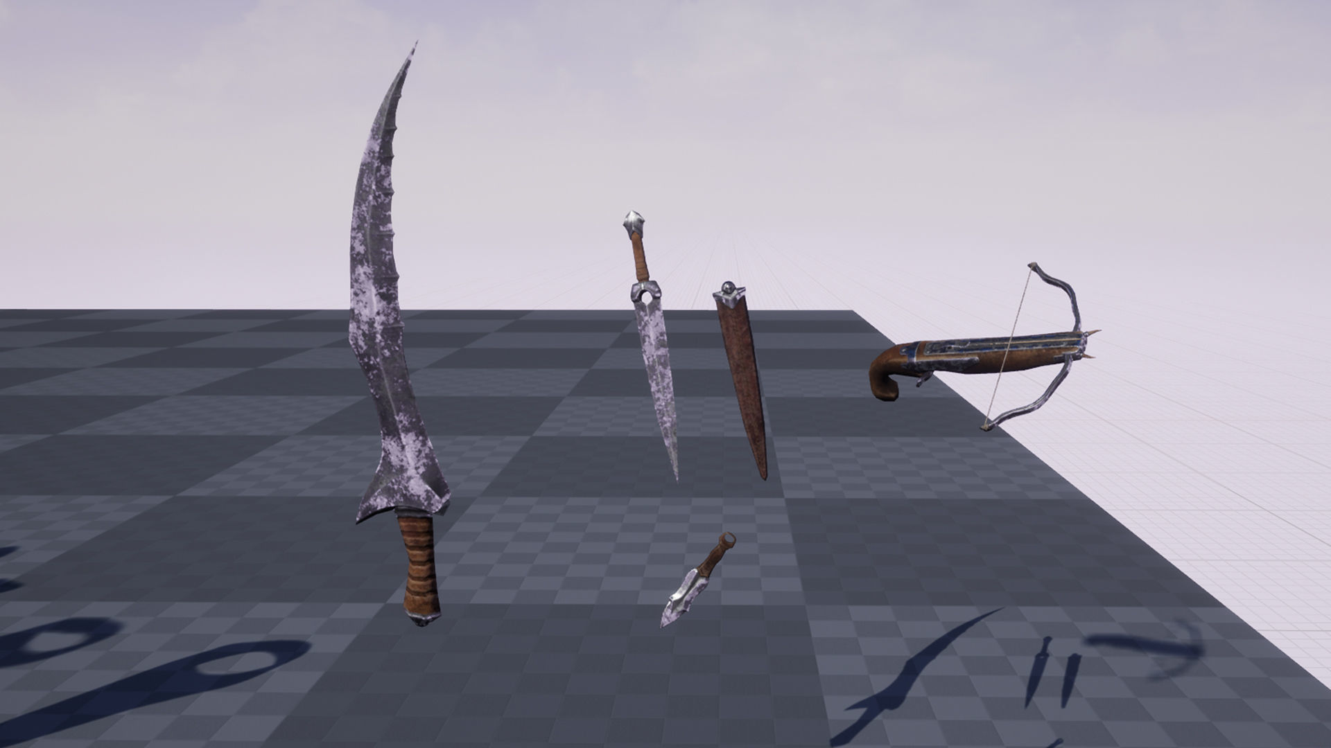 Assassin Low-poly 3D model_23