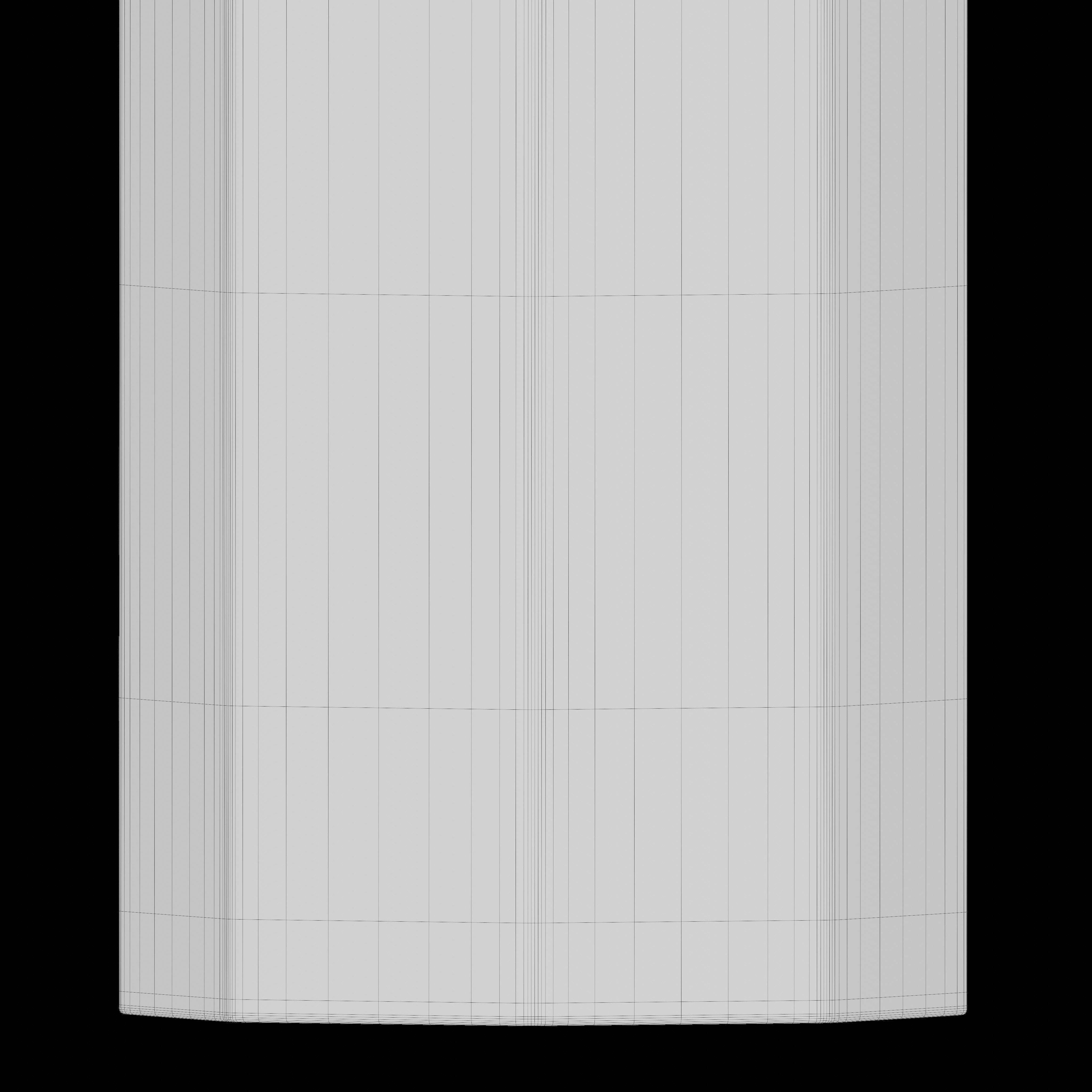 Moroccan tiled pillar 3D model_8