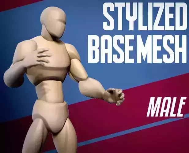 Stylized Basemesh Male