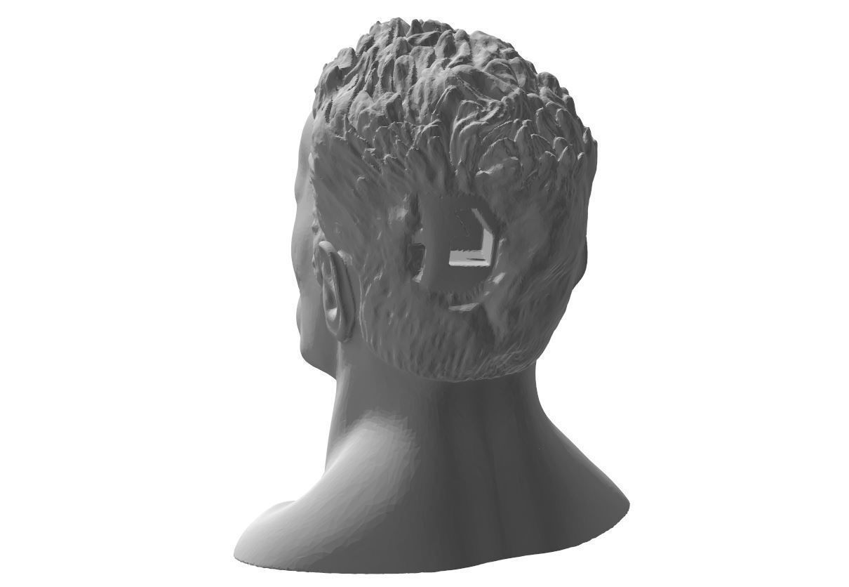 Head 104 3D print model_3