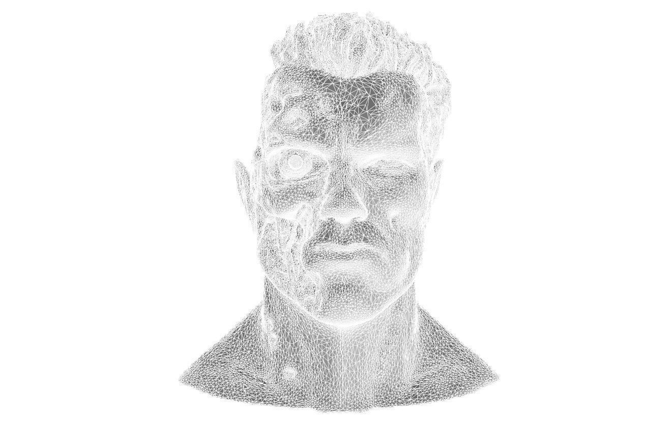 Head 104 3D print model_4