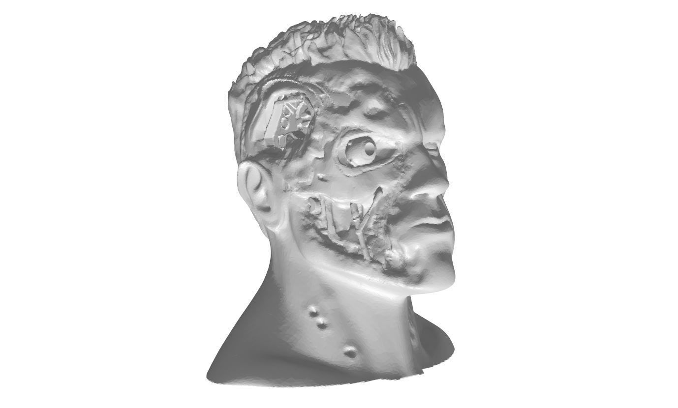 Head 104 3D print model_2
