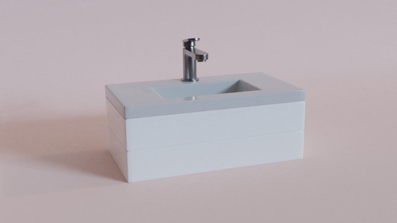 Bathroom Sink Free 3D model_1