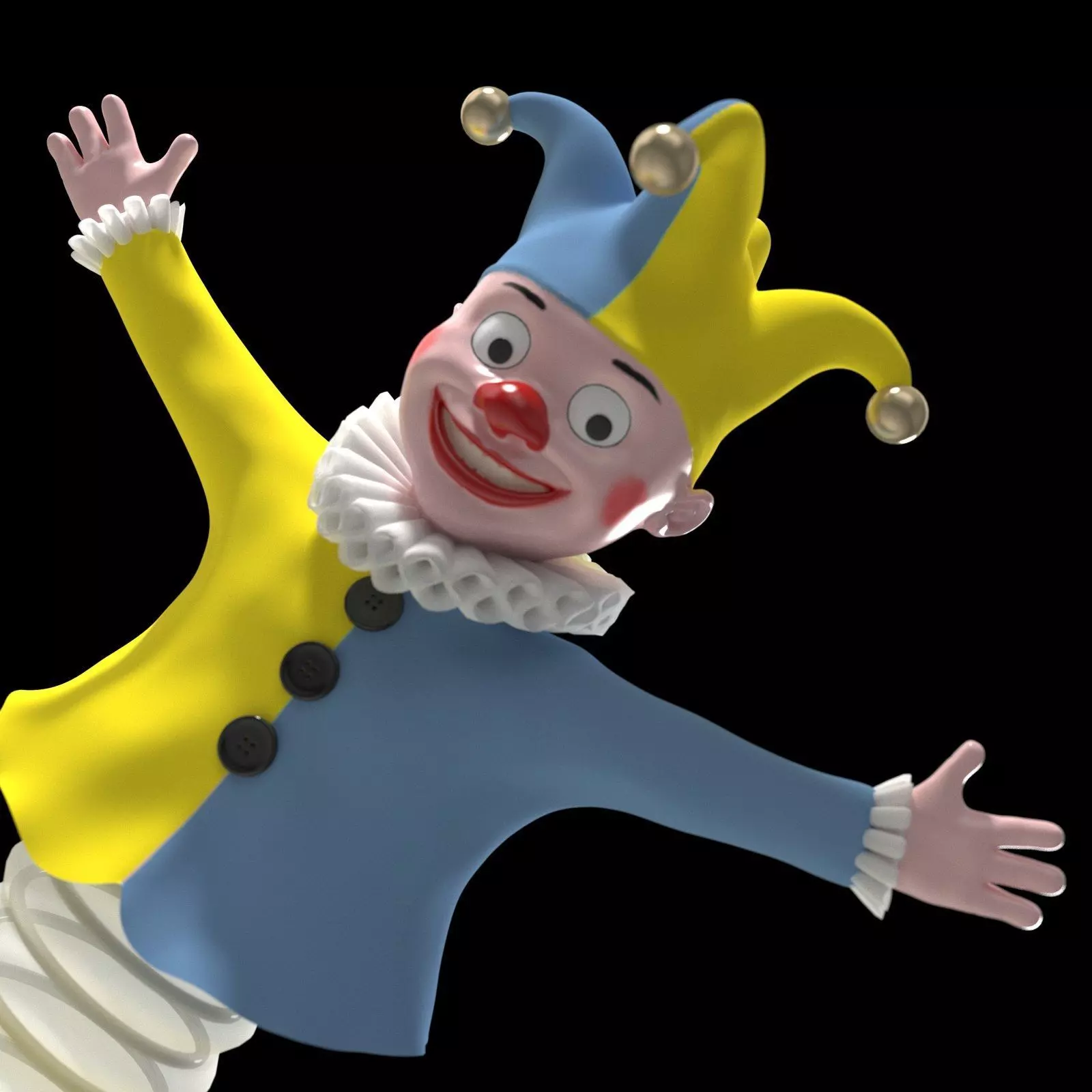 Jack in a box 3D model_0