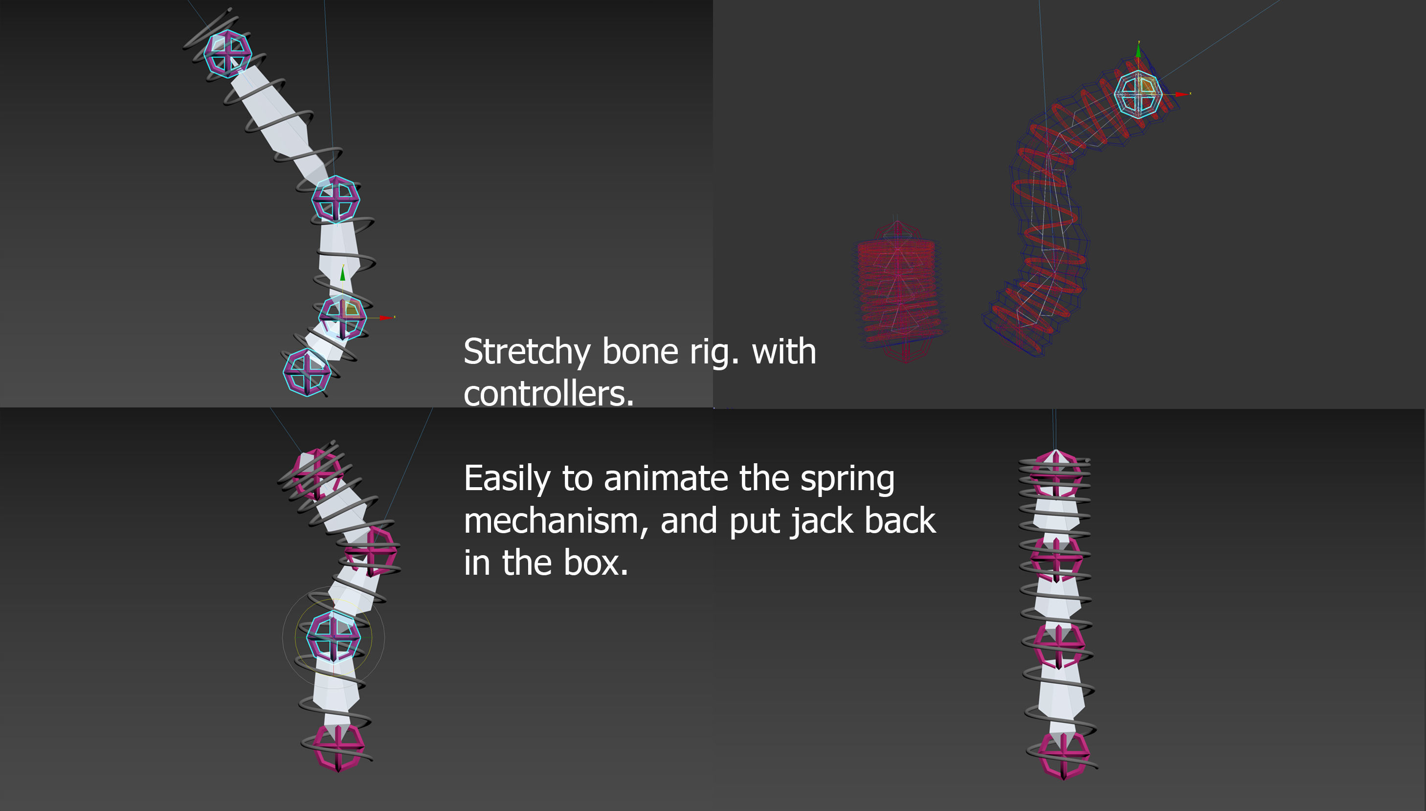 Jack in a box 3D model_10