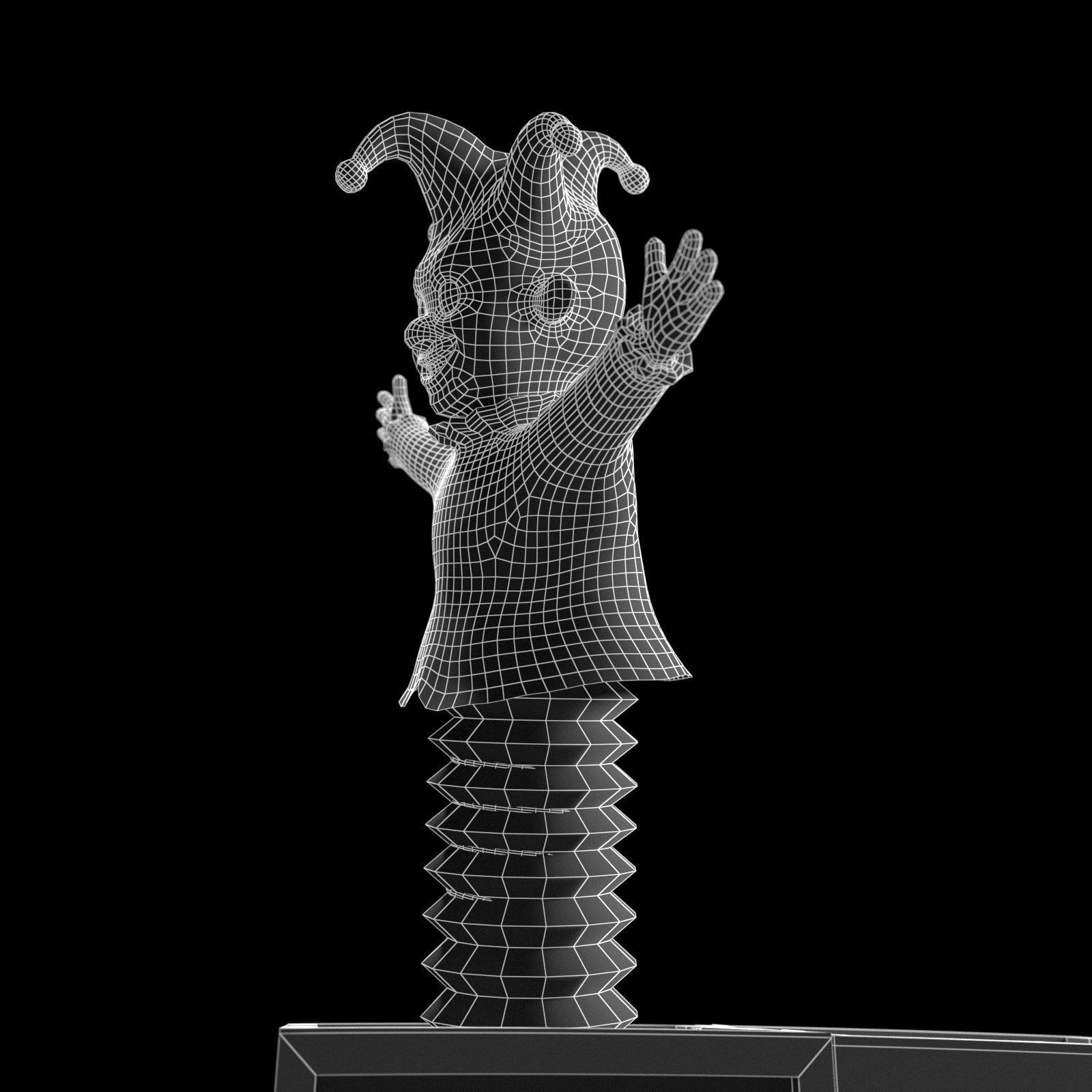 Jack in a box 3D model_30