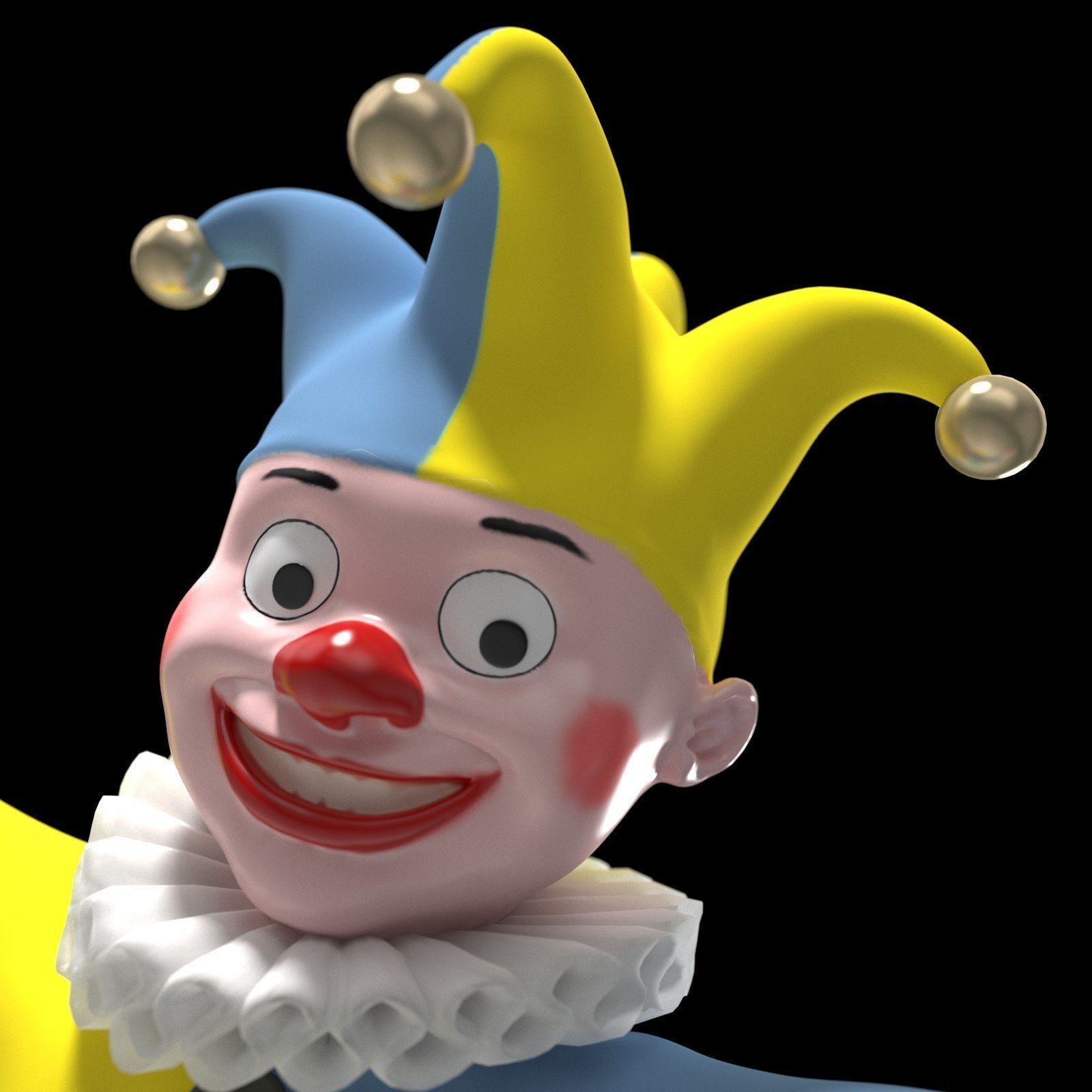 Jack in a box 3D model_23