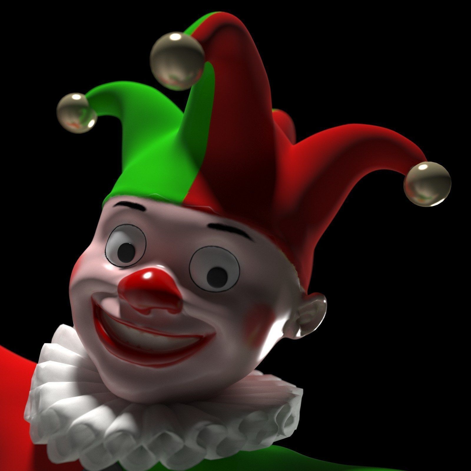 Jack in a box 3D model_25