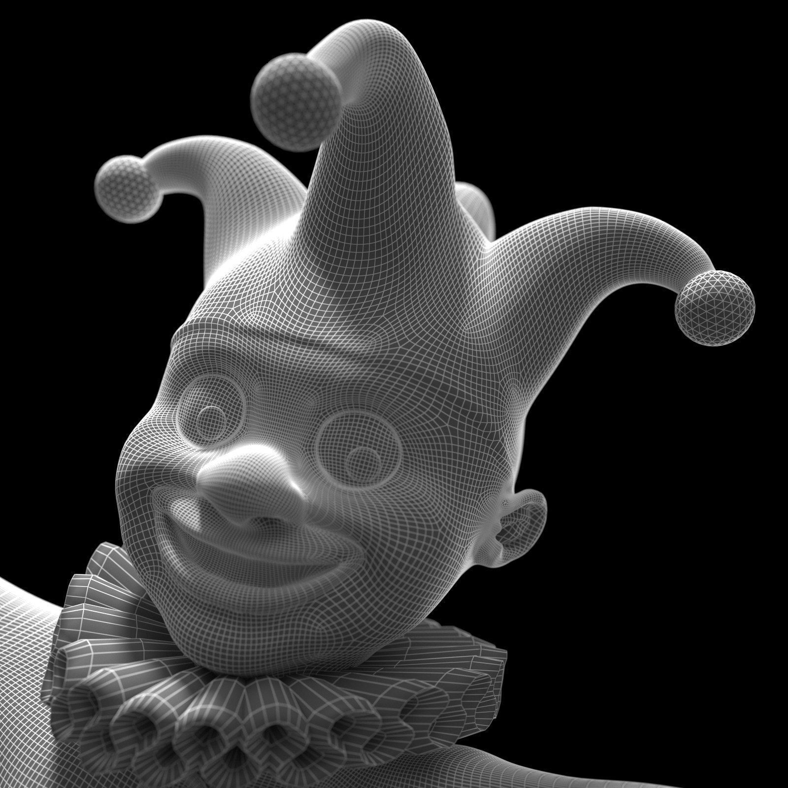 Jack in a box 3D model_24