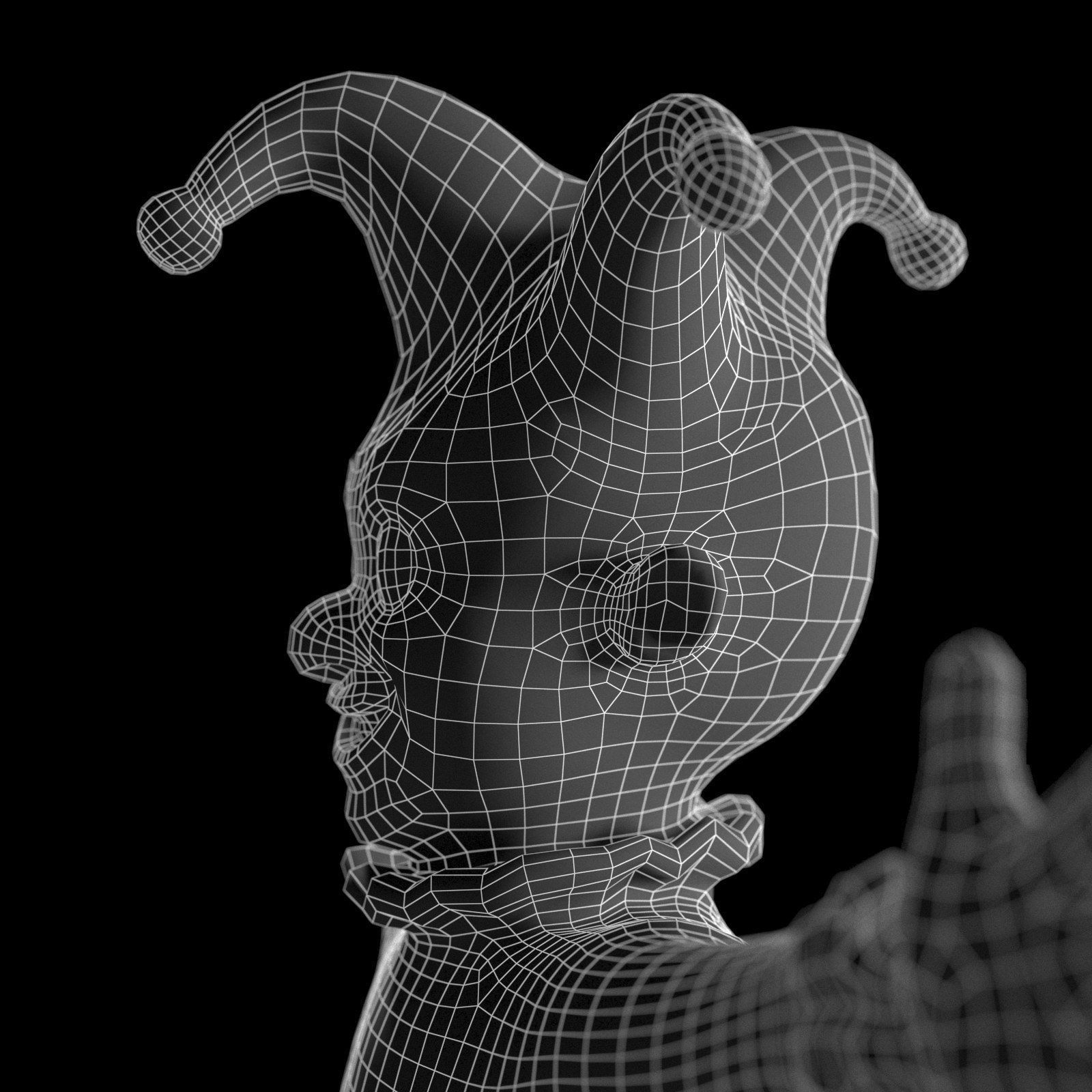 Jack in a box 3D model_27