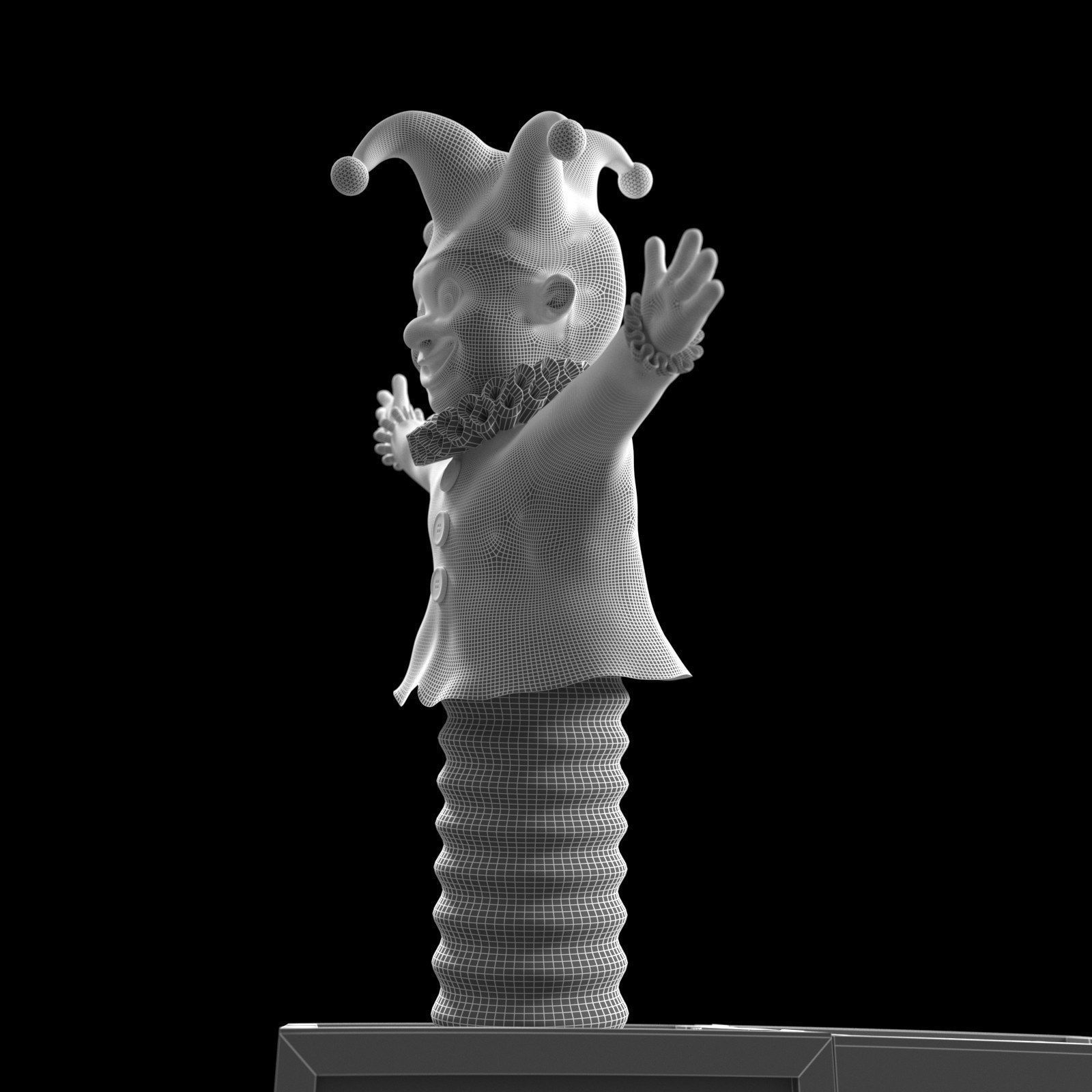 Jack in a box 3D model_31