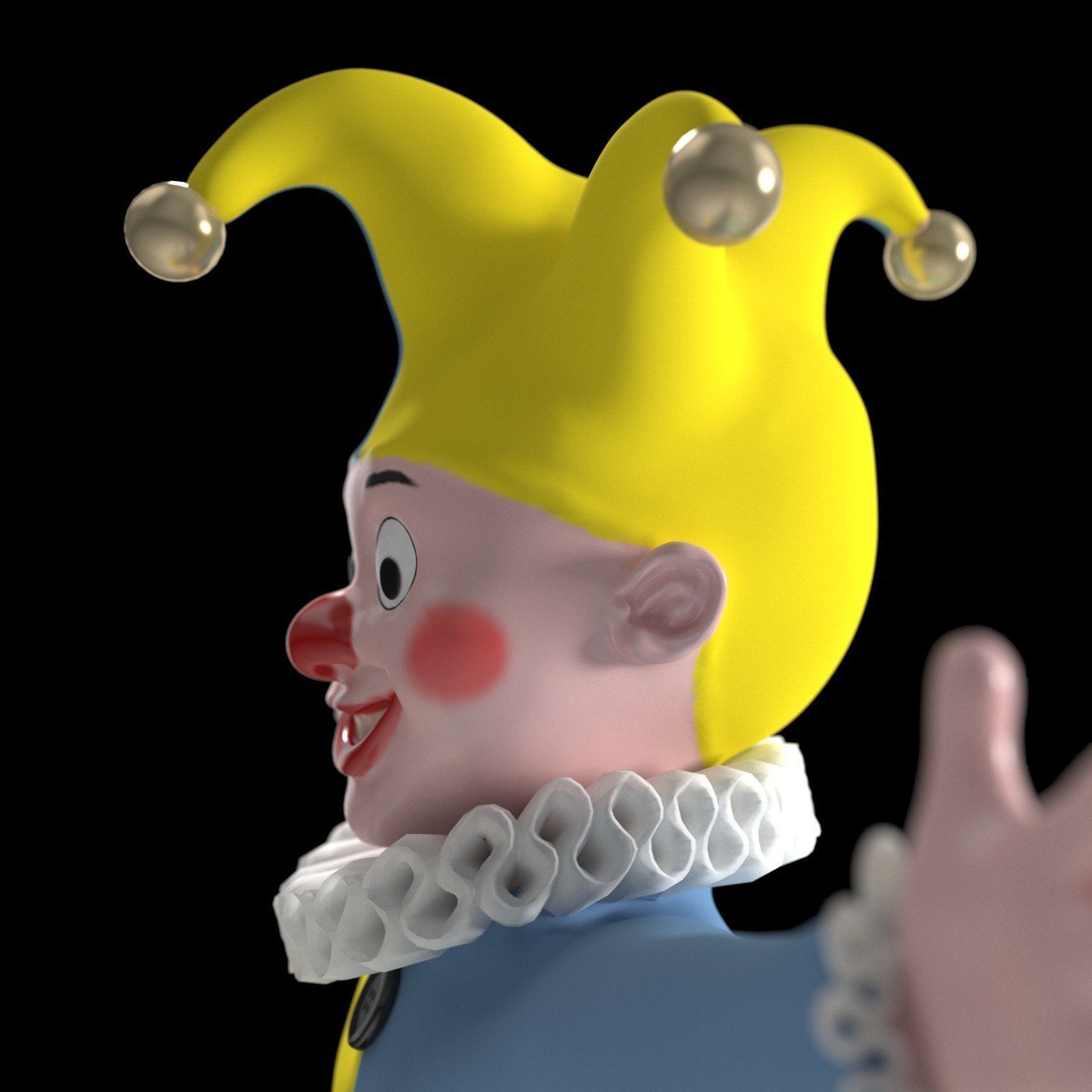 Jack in a box 3D model_6