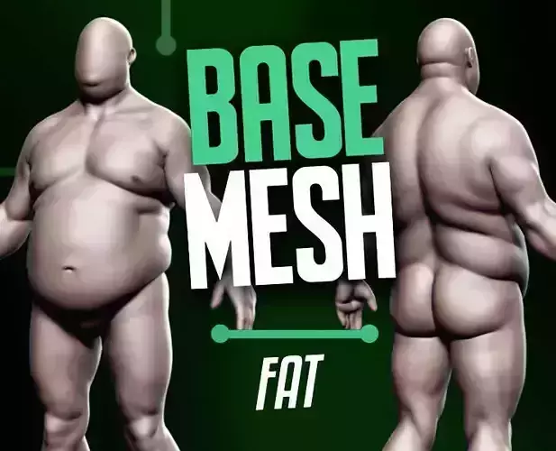 Basemesh Fat Male