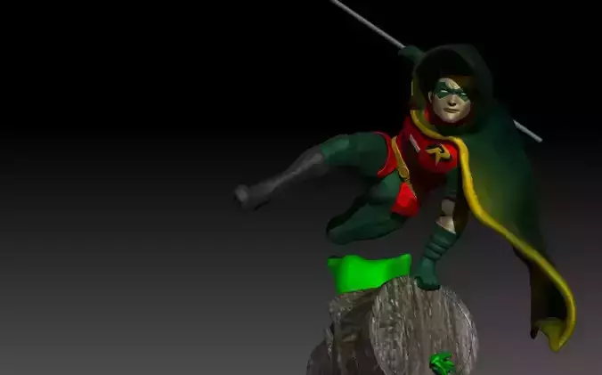 Damian Robin 3D print model