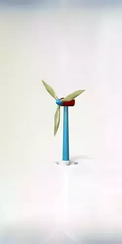 Generador Eolico SolidWorks