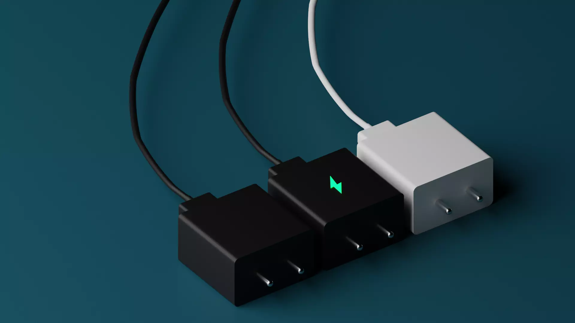 Charger With Indian Socket Pins Free 3D model