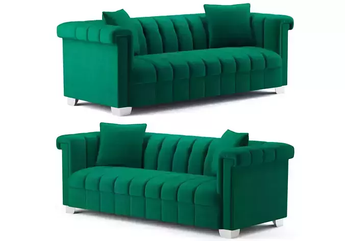 Kayla Velvet Sofa Meridian Furniture