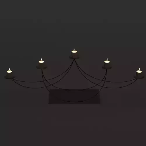 Candlestick set 9 candle holder - candle holder