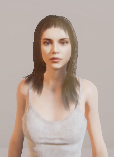 Unity Digital Human RH008 Free 3D model_11
