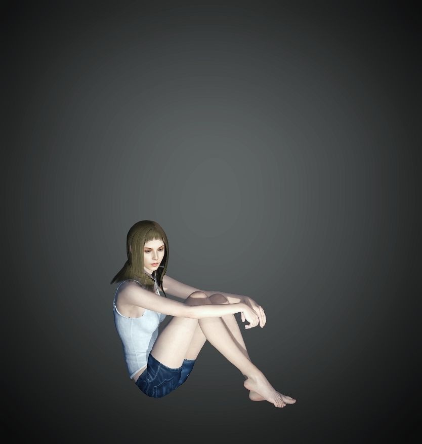 Unity Digital Human RH008 Free 3D model_8