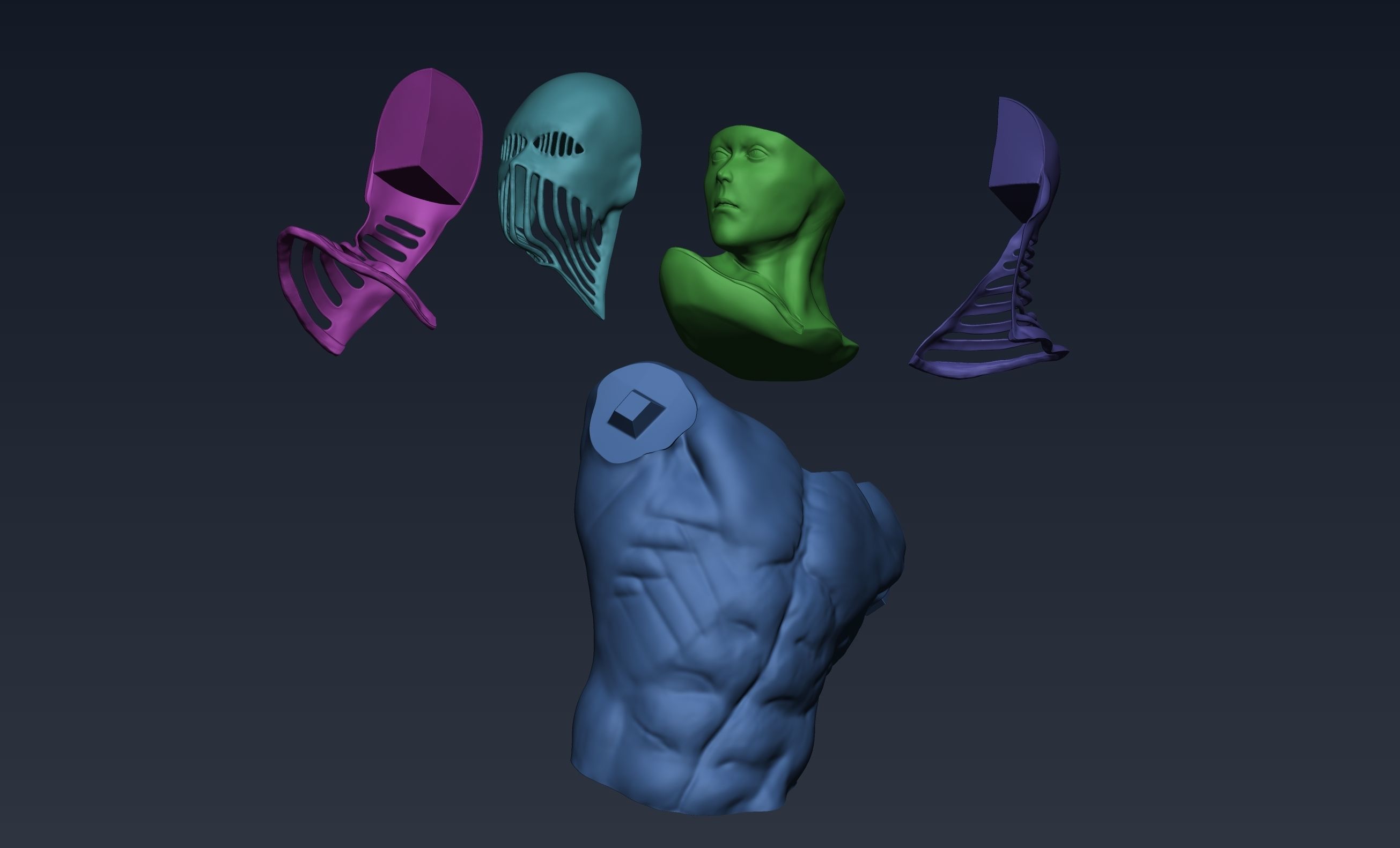 War Hammer Titan fan art 3D print model_4