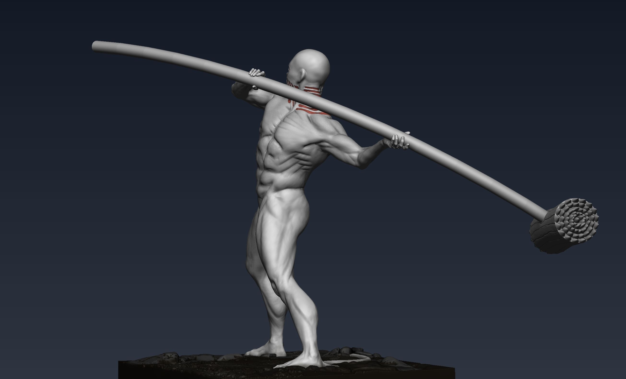 War Hammer Titan fan art 3D print model_3