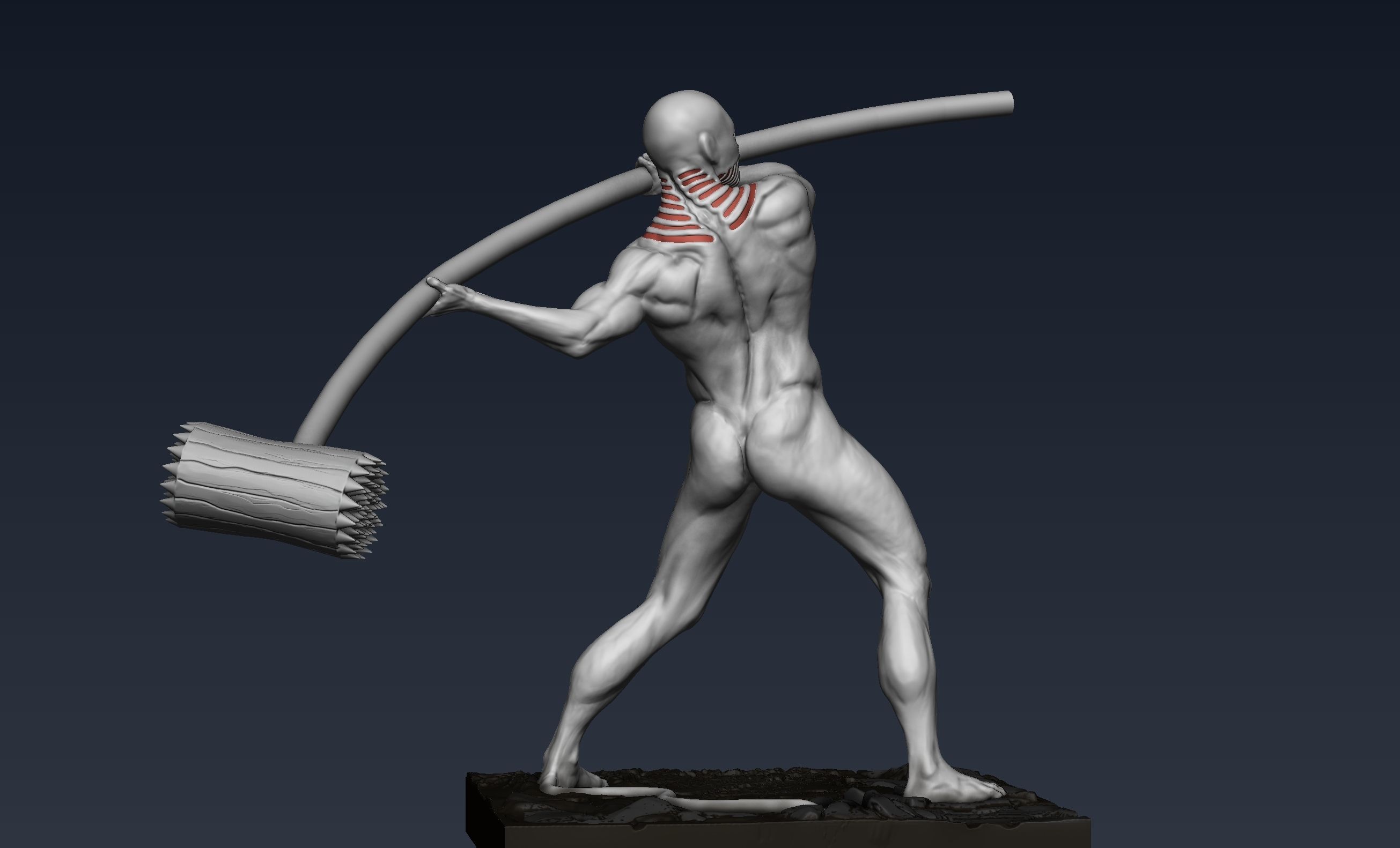 War Hammer Titan fan art 3D print model_2