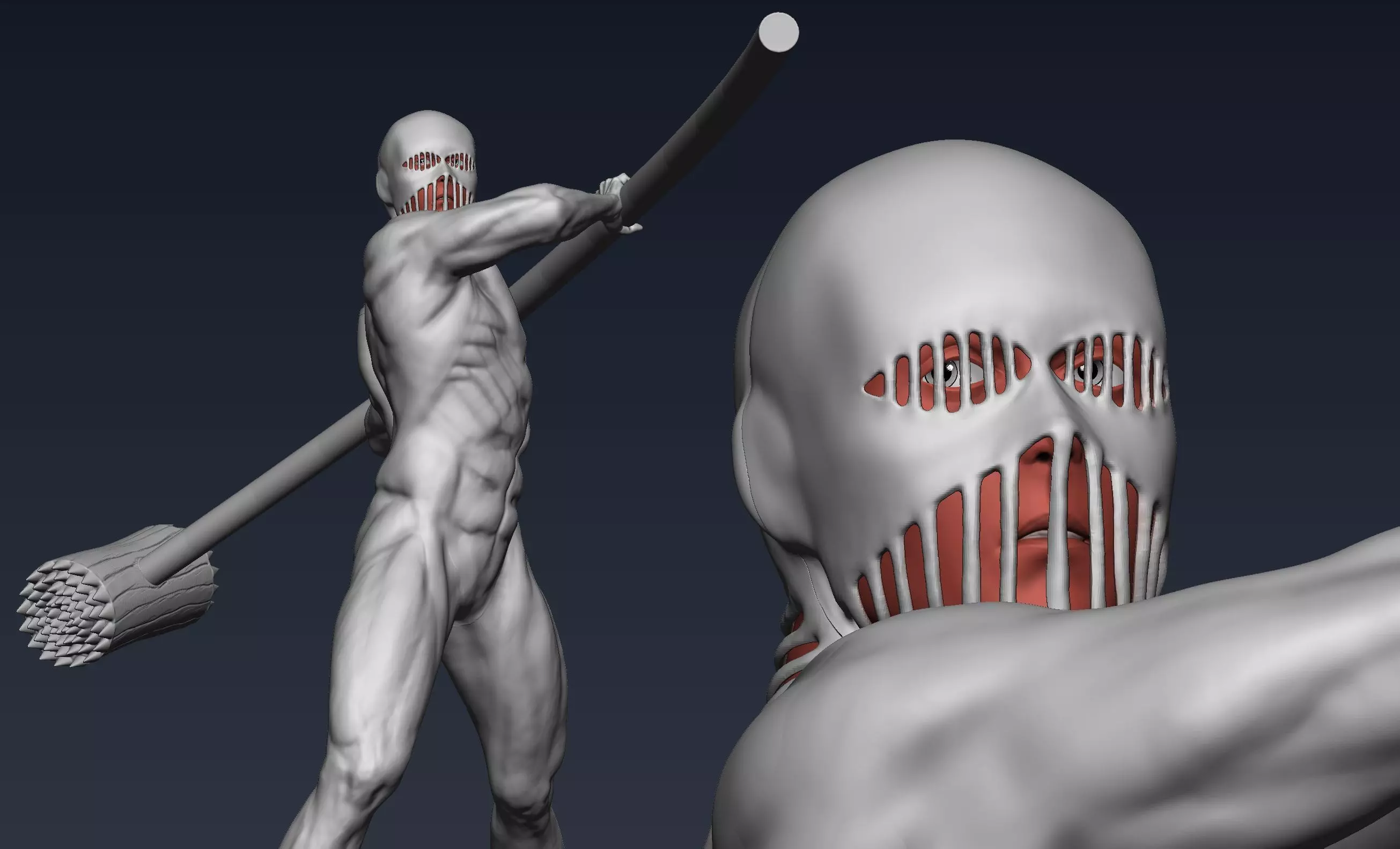 War Hammer Titan fan art 3D print model_0