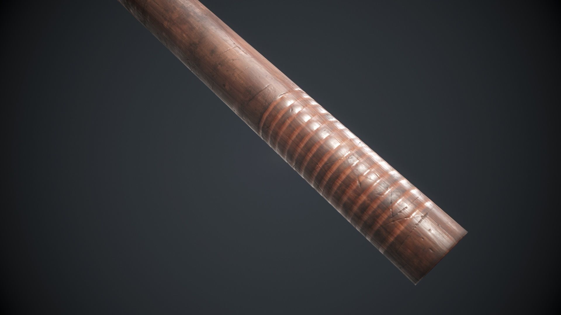 Axe Game ready Model Low-poly 3D model_4