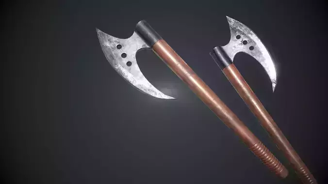 Axe Game ready Model Low-poly 3D model