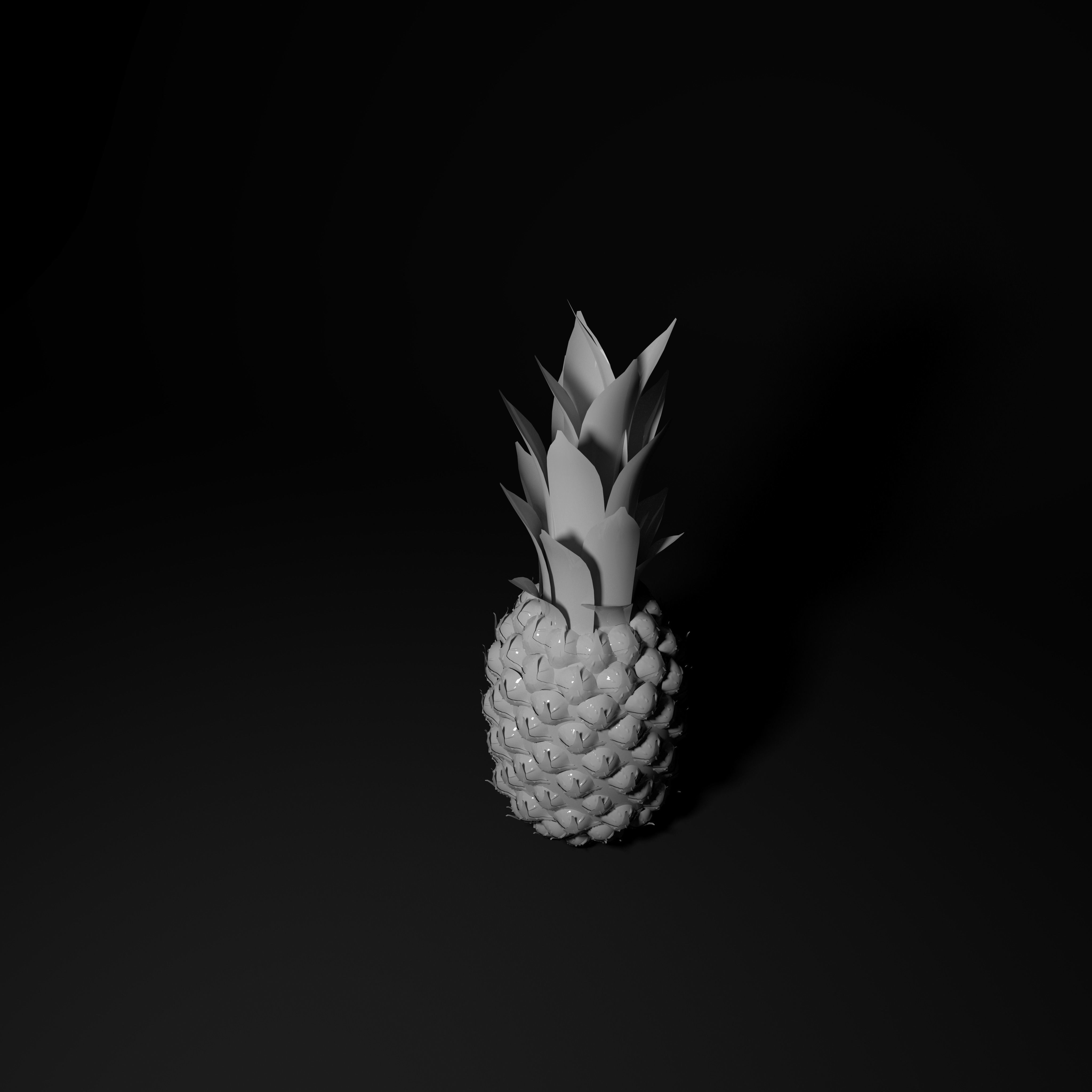 Fruit anonas 3D model_4