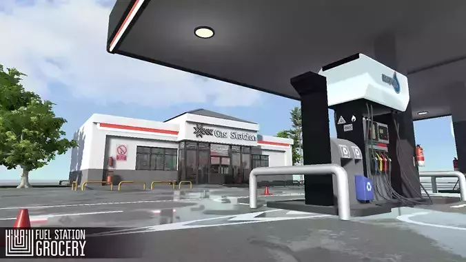 Fuel station - grocery