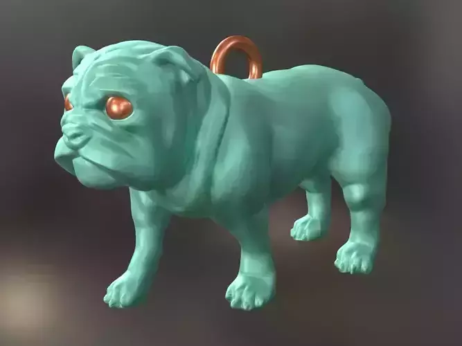 Animal Charm Bulldog