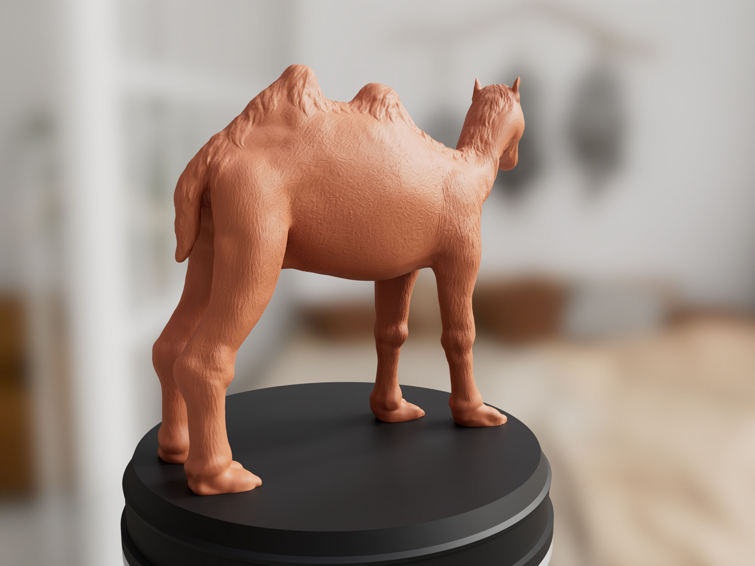 Realistic Camel 3D print model_4