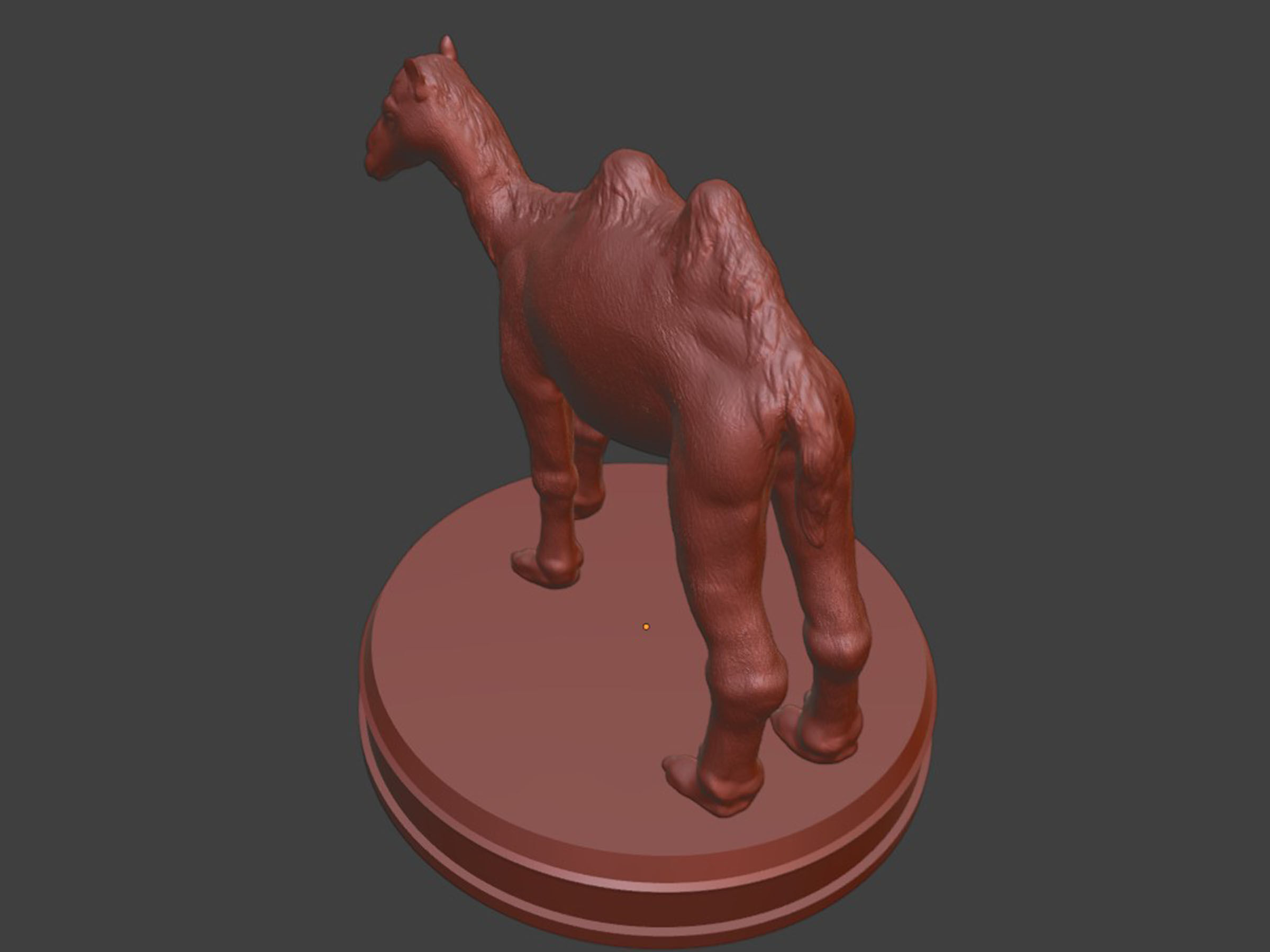 Realistic Camel 3D print model_8