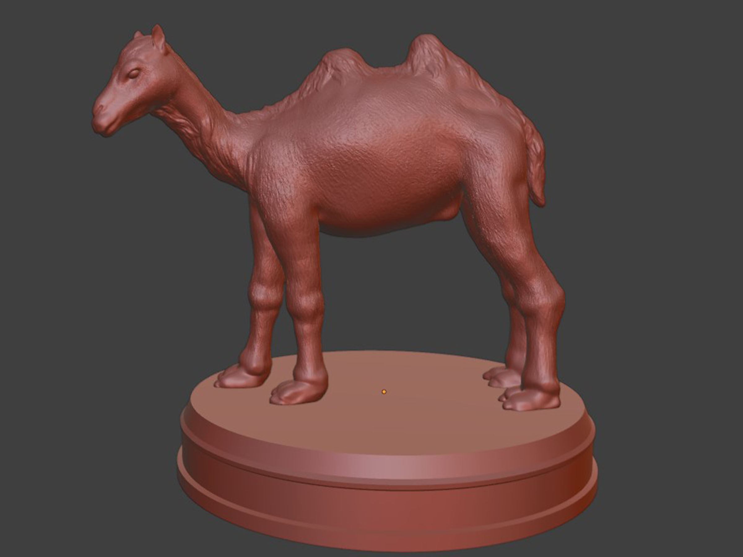 Realistic Camel 3D print model_7